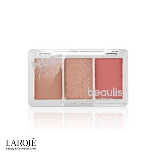 پلت برنزر، هایلایتر و رژگونه مینی بیولیس Beaulis - تصویر ۱