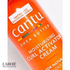 کرم فعال کننده (اکتیویتور) موی فر کنتو Cantu حاوی شی باتر - تصویر ۳