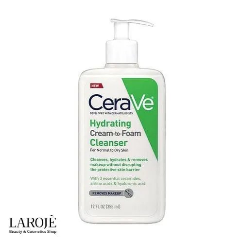 فوم کرم شستشو پوست نرمال تا خشک سراوی Cerave