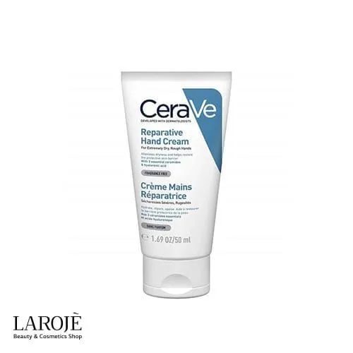 کرم دست مرطوب کننده و ترمیم کننده سراوی Cerave - تصویر ۱ کرم دست مرطوب کننده و ترمیم کننده سراوی Cerave - تصویر ۱