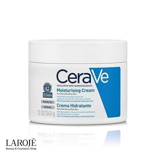 کرم مرطوب کننده و آبرسان سراوی Cerave سایز 340 گرم