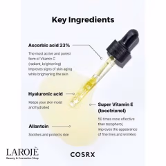 سرم ضدلک و روشن کننده ویتامین سی 23% کوزارکس Cosrx - تصویر ۴