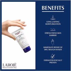 کرم دست ترمیم کننده اوره 5% اوسرین Eucerin - تصویر ۲