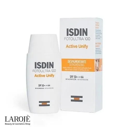ضد آفتاب و ضد لک بی رنگ اکتیو یونیفای ایزدین Isdin ضد آفتاب و ضد لک بی رنگ اکتیو یونیفای ایزدین Isdin