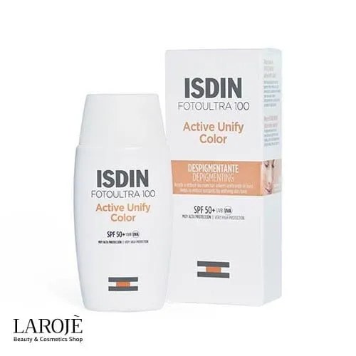 ضد آفتاب و ضد لک رنگی اکتیو یونیفای ایزدین Isdin ضد آفتاب و ضد لک رنگی اکتیو یونیفای ایزدین Isdin