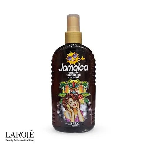 روغن برنز کننده بدن جامائیکا Jamaica حاوی عصاره نارگیل