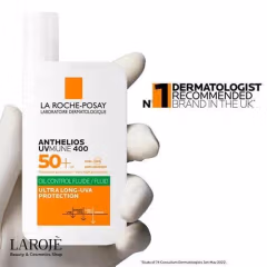 ضد آفتاب بیرنگ فلوئید کنترل کننده چربی لاروش پوزای La Roche Posay - تصویر ۳