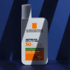 ضد آفتاب بیرنگ فلوئید کنترل کننده چربی لاروش پوزای La Roche Posay - تصویر ۲