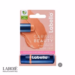 بالم لب لابلو Labello مدل Caring Beauty رنگ Nude - تصویر ۴