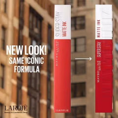 رژ لب مایع مات میبلین Maybelline مدل Superstay - تصویر ۲