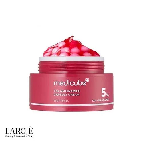 کرم کپسولی ضد لک TXA و نیاسینامید مدی کیوب Medicube