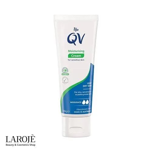 کرم مرطوب کننده و ضد اگزما پوست خشک و خیلی خشک کیو وی QV - حجم 100 گرم - تصویر ۱