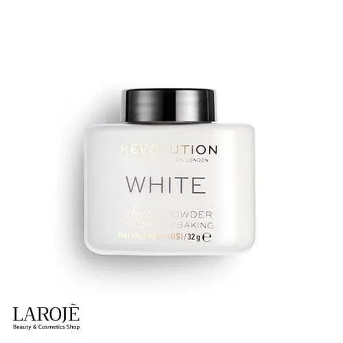 پودر فیکس رولوشن Revolution رنگ White - تصویر ۱ پودر فیکس رولوشن Revolution رنگ White - تصویر ۱