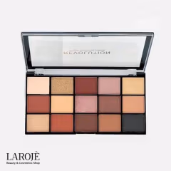 پلت سایه 15 رنگ رولوشن Revolution مدل Velvet Rose - تصویر ۳