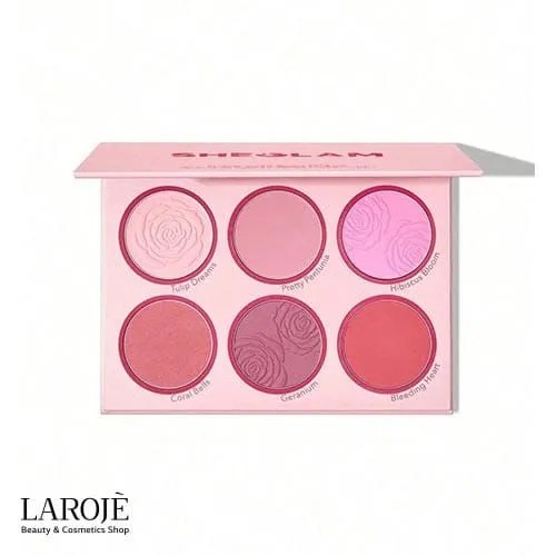 پلت رژگونه پودری شیگلم Sheglam مدل Blushing Bouquet