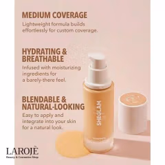کرم پودر آبرسان شیگلم Sheglam مدل SkinFinite - تصویر ۲