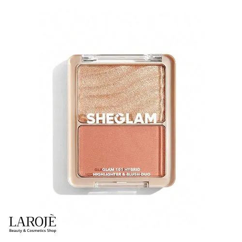 پلت رژگونه و هایلایتر پودری شیگلم Sheglam - تصویر ۱