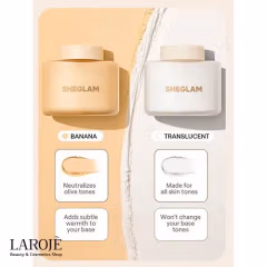 پودر فیکس بلوری شیگلم Sheglam رنگ Translucent - تصویر ۳