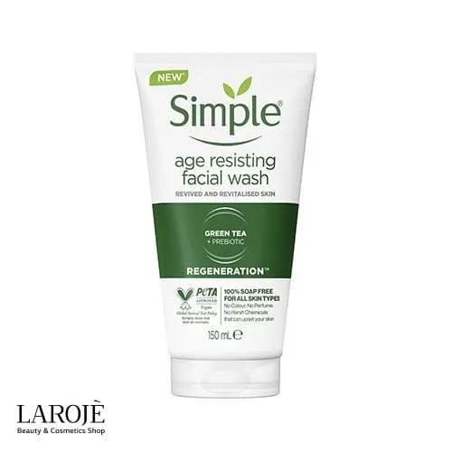 ژل شستشوی ضد پیری سیمپل Simple - تصویر ۱