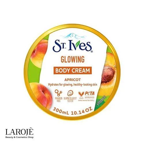 کرم بدن درخشان کننده سنت ایوز St Ives حاوی روغن زردآلو - تصویر ۱ کرم بدن درخشان کننده سنت ایوز St Ives حاوی روغن زردآلو - تصویر ۱