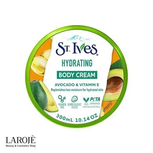 کرم بدن آبرسان سنت ایوز St Ives حاوی آووکادو و ویتامین E