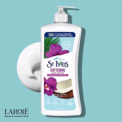 لوسیون بدن نرم کننده سنت ایوز St Ives حاوی شیر نارگیل و گل ارکیده - تصویر ۲