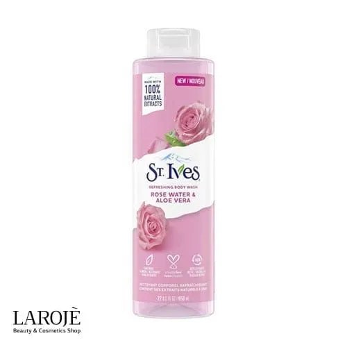 شامپو بدن آب گل رز و آلوئه ورا سنت ایوز St Ives
