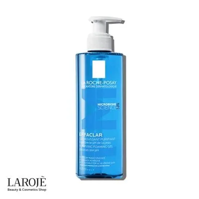 La Roche Posay Cleanser Effaclar 400ml 1 | ژل شستشوی افکلار لاروش پوزای La Roche Posay حجم 400 میل | فروشگاه اینترنتی لاروژ