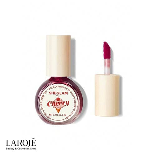 Sheglam Tint Cherry 1 1 | تینت لب و گونه شیگلم Sheglam رنگ Cherry Picked | فروشگاه اینترنتی لاروژ