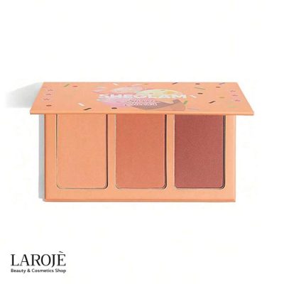 Sheglam Blush Pallete Cabana 1 | پلت رژگونه شیگلم Sheglam مدل Private Cabana | فروشگاه اینترنتی لاروژ