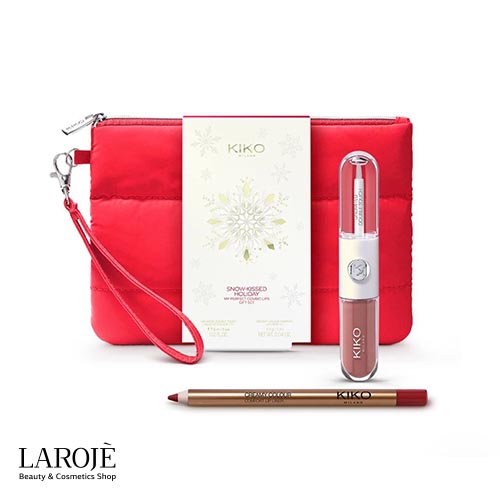 Kiko Gift Set 1 | ست هدیه آرایش لب کیکو Kiko مدل Snow Kissed Holiday | فروشگاه اینترنتی لاروژ