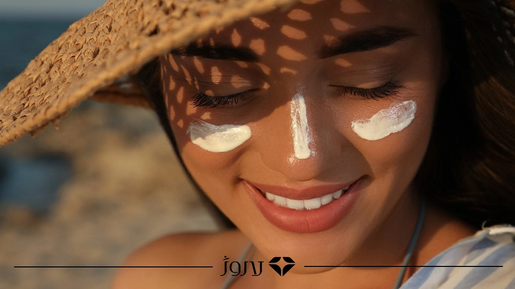 ضدآفتاب برای دور چشم