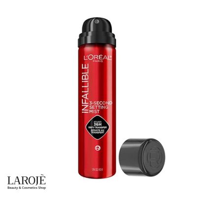 Loreal Setting Mist 1 | اسپری فیکس لورال L'oreal مدل Infaillible | فروشگاه اینترنتی لاروژ