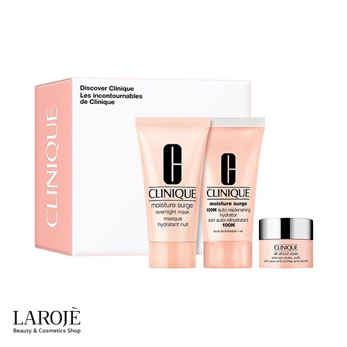Clinique Set Discover 1 | ست مراقبت پوستی کلینیک Clinique مدل Discover | فروشگاه اینترنتی لاروژ