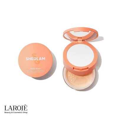 Sheglam Setting Powder Natural Linen 1 | پودر فیکس دو منظوره شیگلم Sheglam (بدون جعبه) رنگ Natural Linen | فروشگاه اینترنتی لاروژ